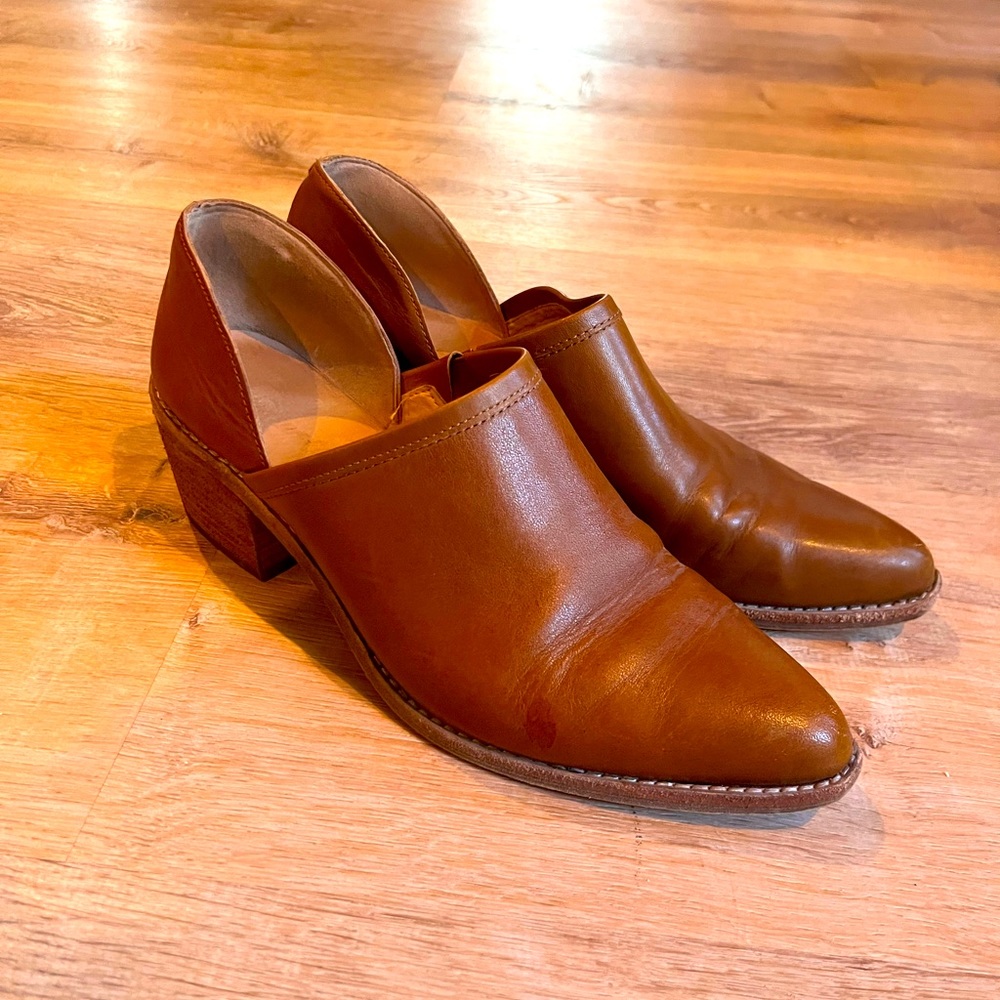 Madewell cut-out booties